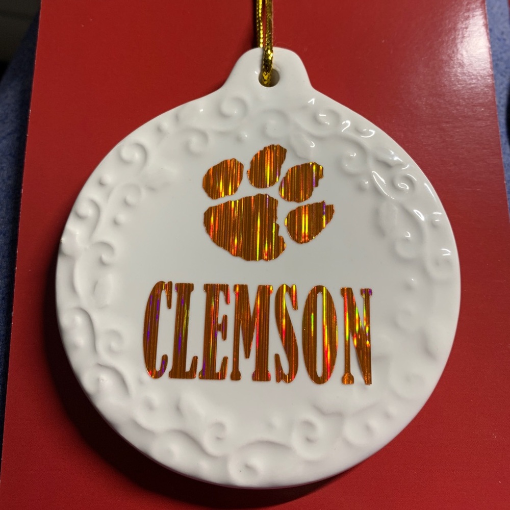 Clemson ornament